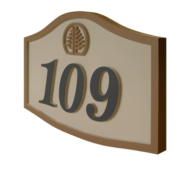 community entrance sign